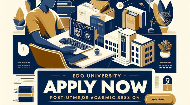 Edo State University Post-UTME and Direct Entry 2025 Admission Banner