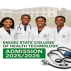 Enugu State College of Health Technology Admission 2025/2026 Announcement Banner
